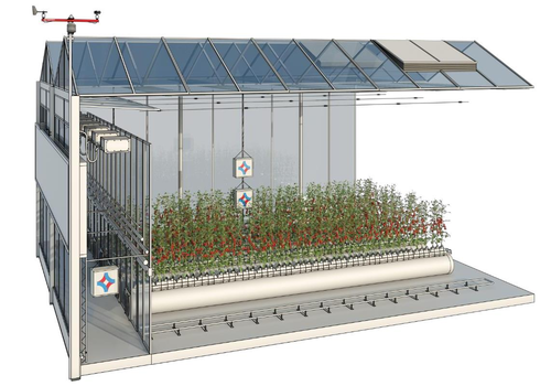 Venlo（文洛）型玻璃/PC阳光板连栋温室大棚建设的功能特点